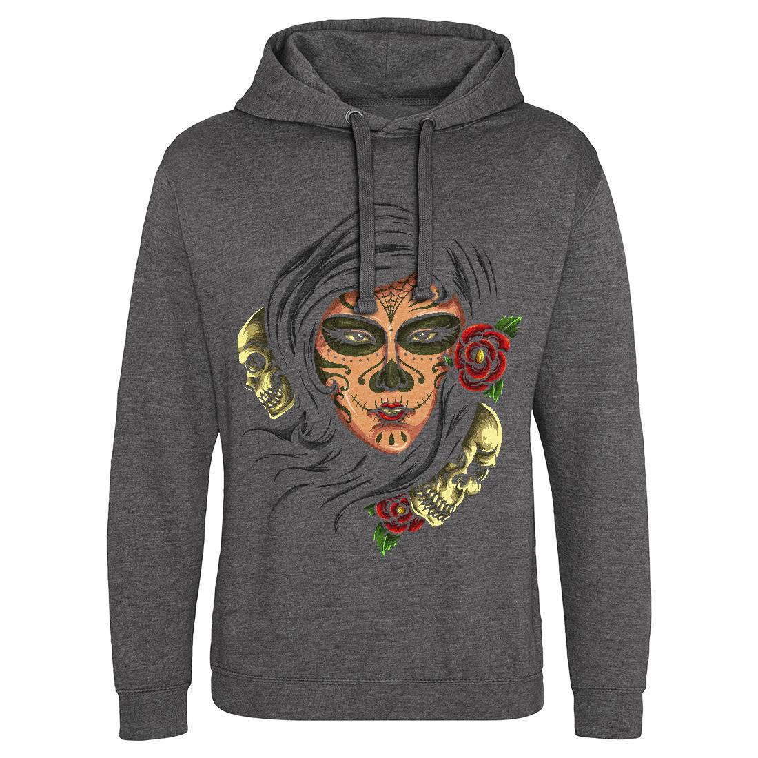Day Of The Dead Mens Hoodie Without Pocket Retro A414