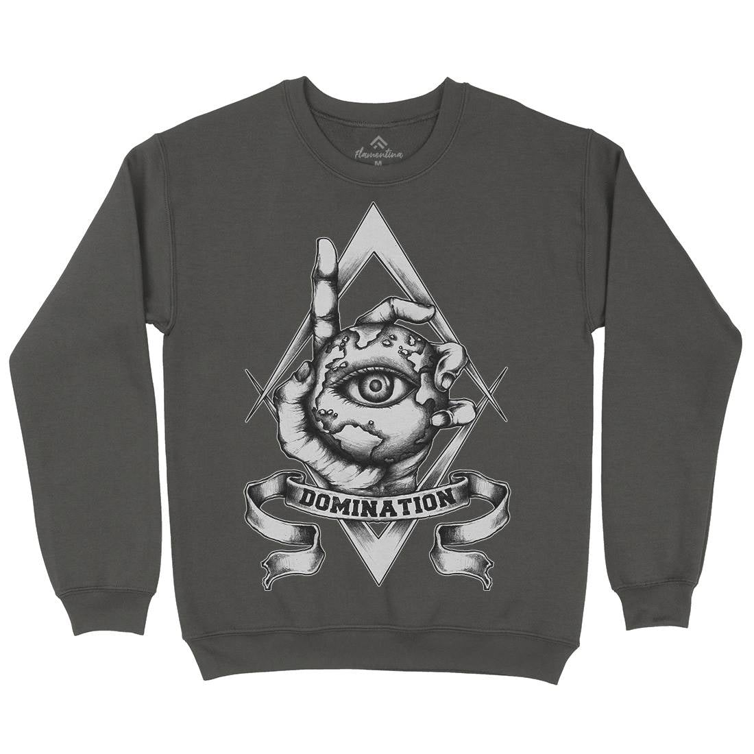 Domination Kids Crew Neck Sweatshirt Illuminati A418