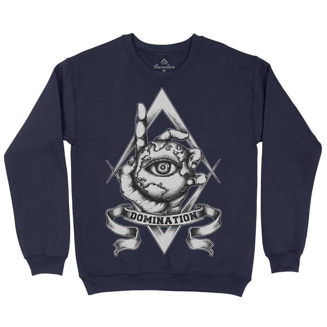 Domination Kids Crew Neck Sweatshirt Illuminati A418