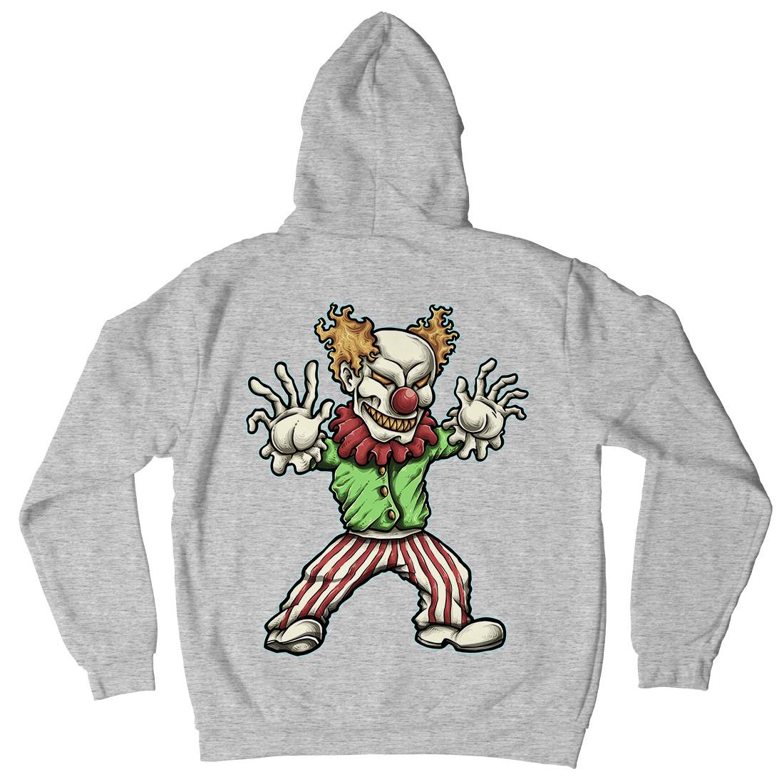 Evil Clown Mens Hoodie With Pocket Horror A419