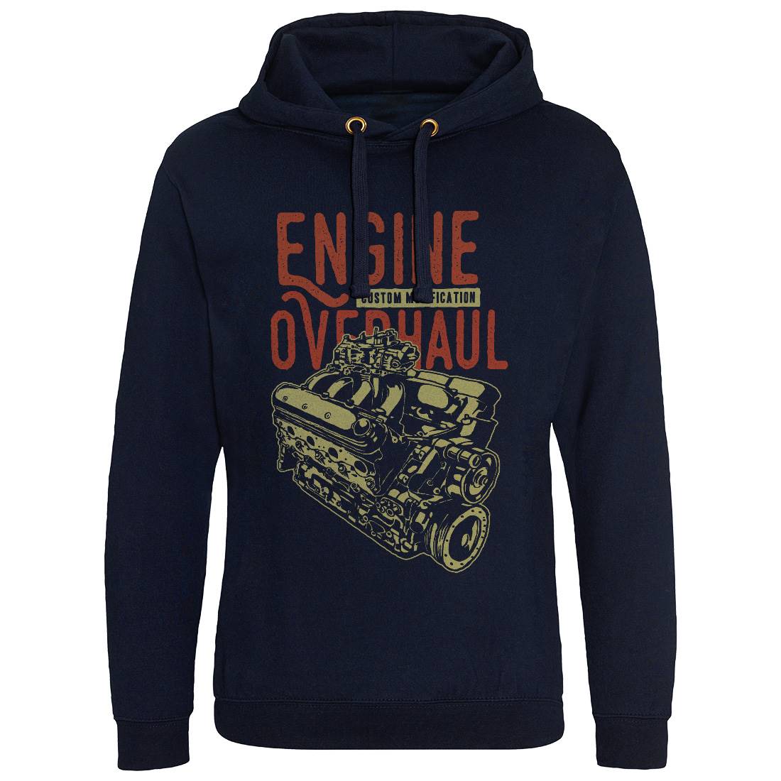 Ex Machina Mens Hoodie Without Pocket Cars A420