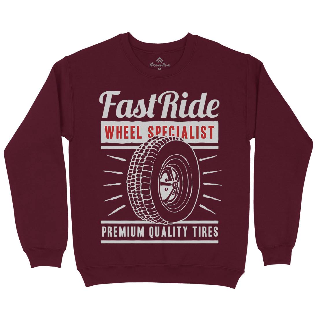 Fast Ride Kids Crew Neck Sweatshirt Cars A421