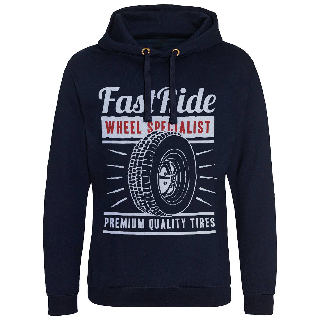 Fast Ride Mens Hoodie Without Pocket Cars A421