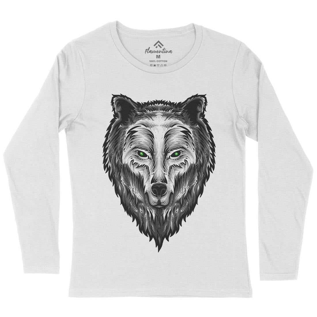 Guardian Spirit Womens Long Sleeve T-Shirt Animals A424