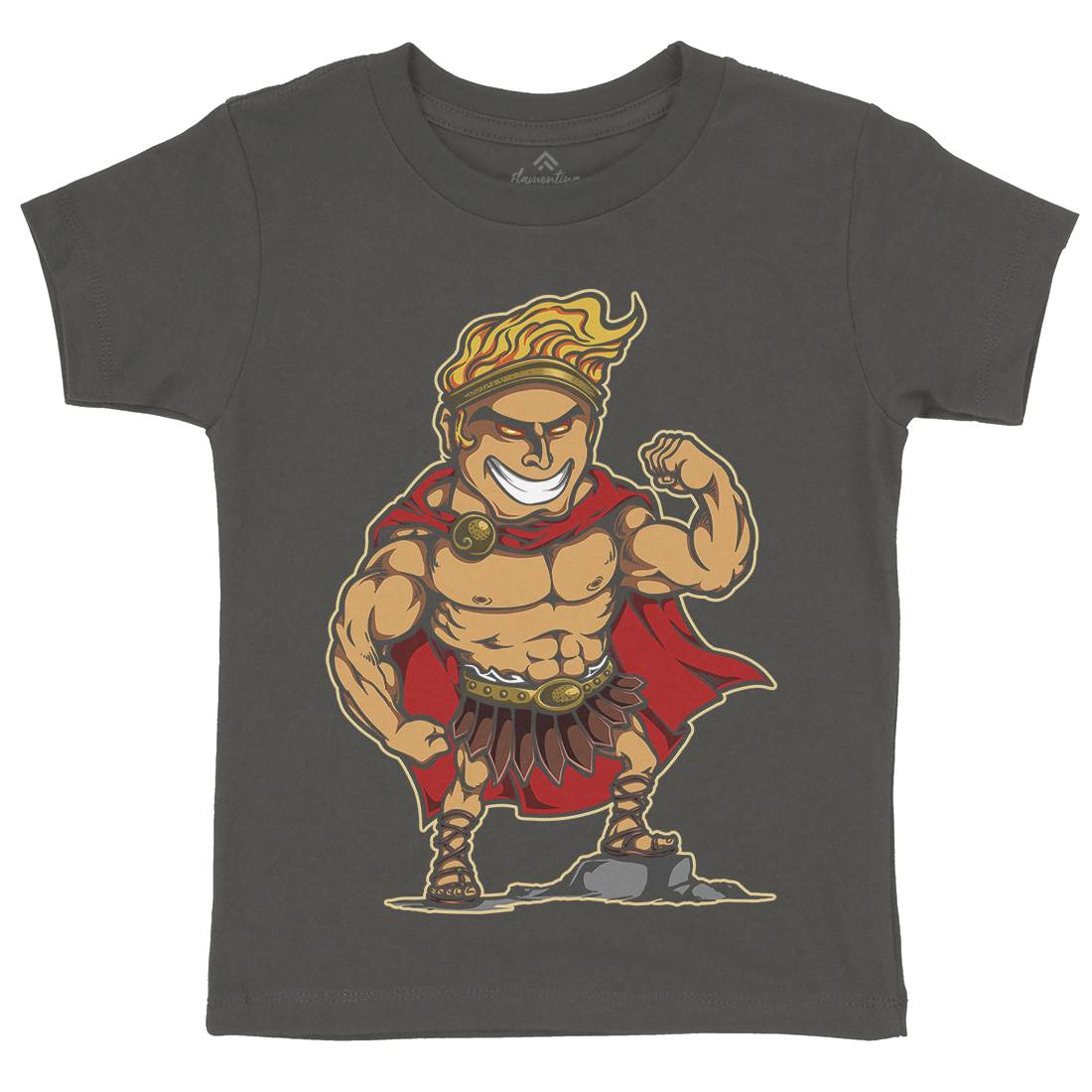 Hercules Kids Crew Neck T-Shirt Warriors A425