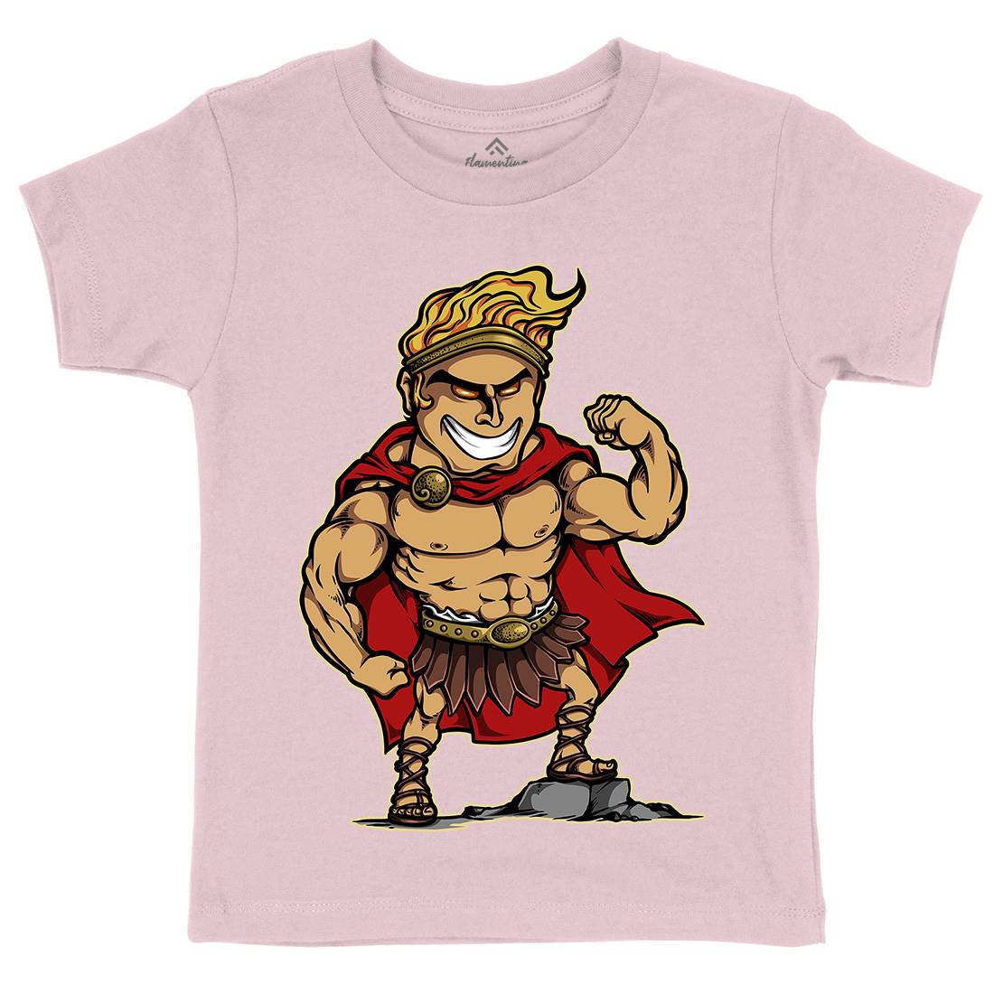 Hercules Kids Crew Neck T-Shirt Warriors A425