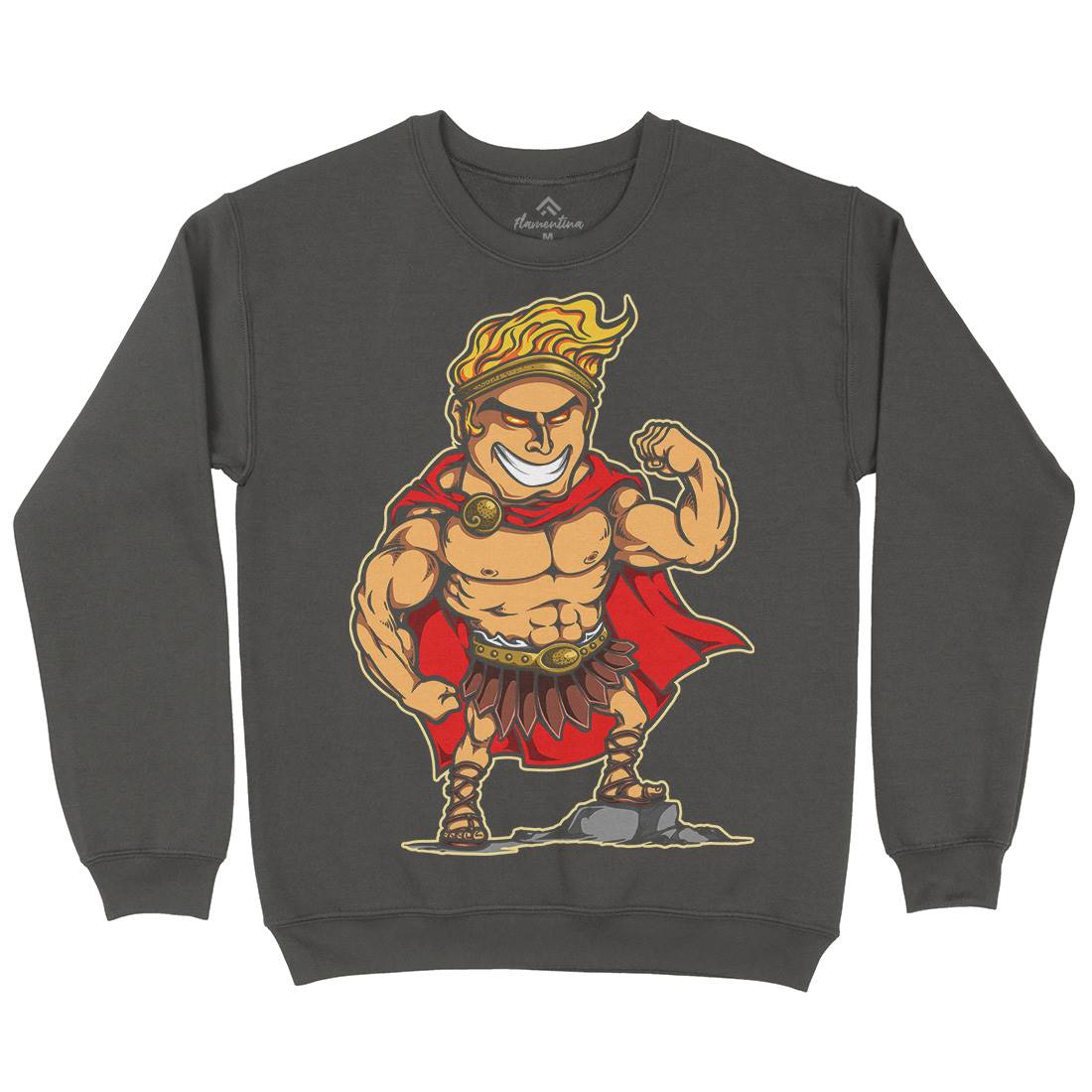 Hercules Mens Crew Neck Sweatshirt Warriors A425