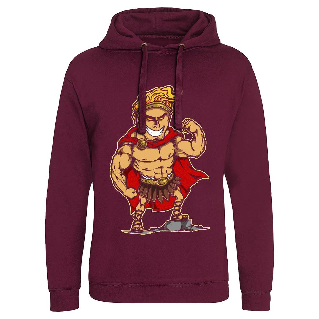 Hercules Mens Hoodie Without Pocket Warriors A425