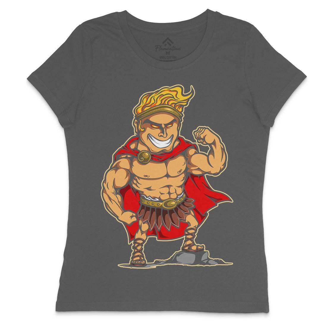 Hercules Womens Crew Neck T-Shirt Warriors A425