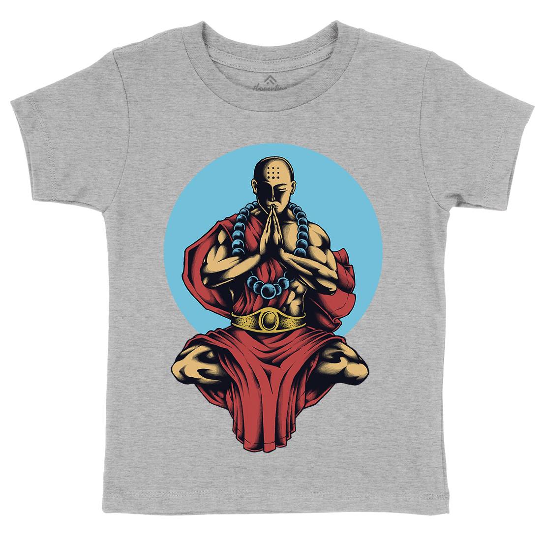 Inner Peace Kids Crew Neck T-Shirt Religion A428