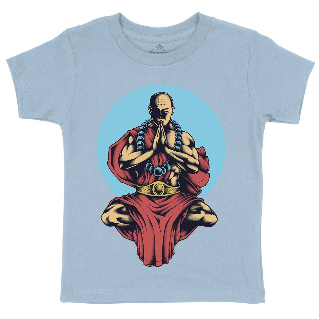 Inner Peace Kids Organic Crew Neck T-Shirt Religion A428