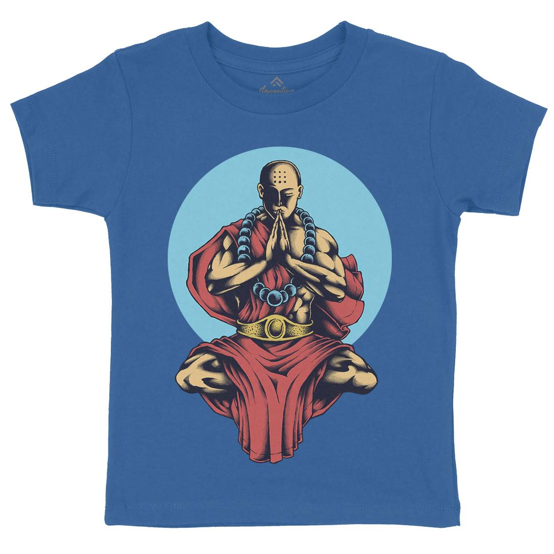 Inner Peace Kids Organic Crew Neck T-Shirt Religion A428