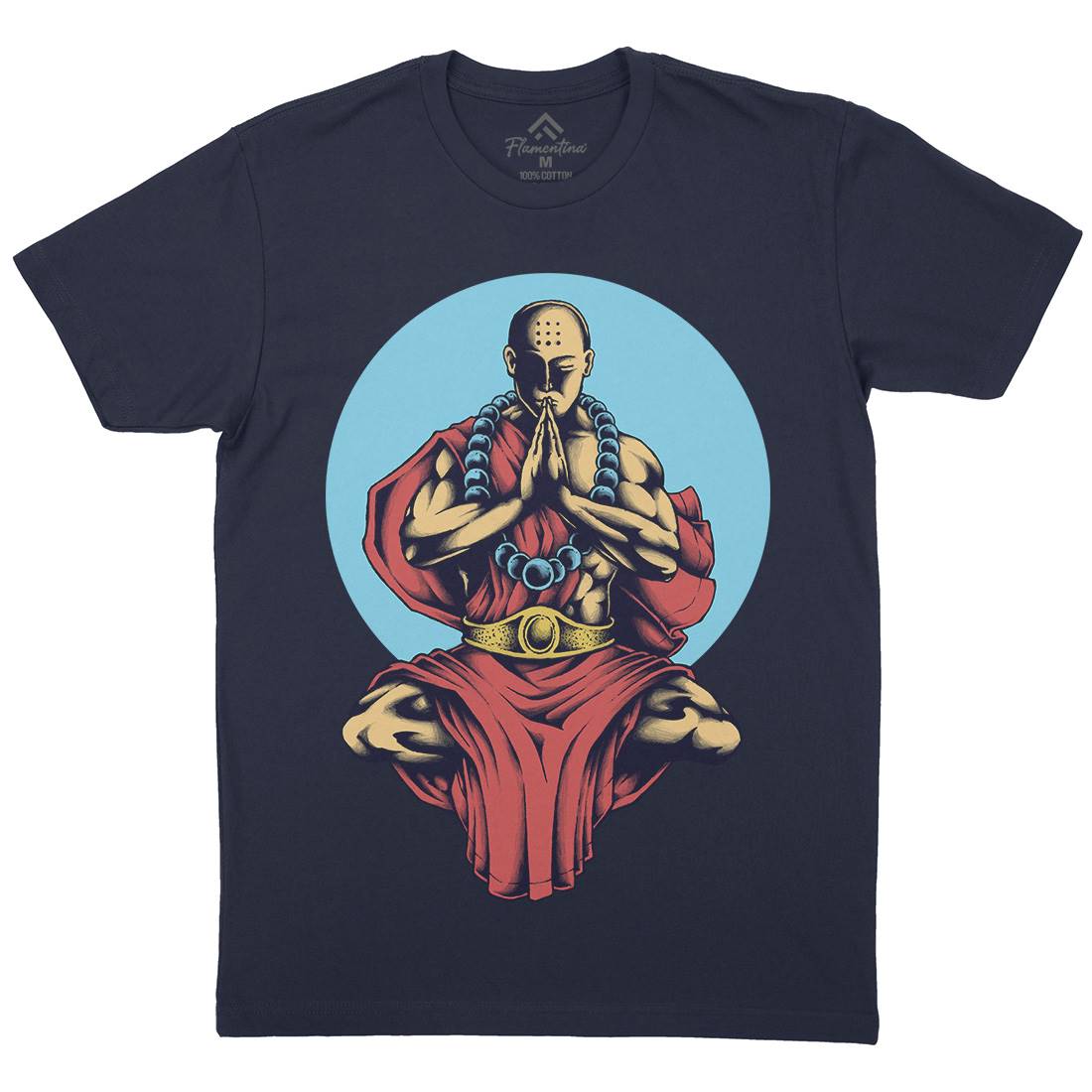 Inner Peace Mens Crew Neck T-Shirt Religion A428