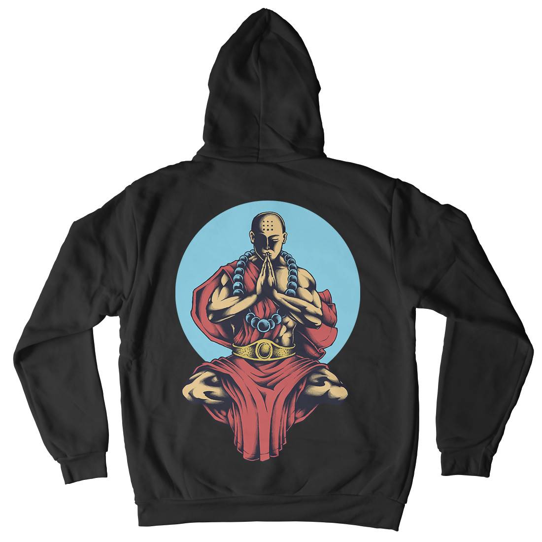 Inner Peace Mens Hoodie With Pocket Religion A428