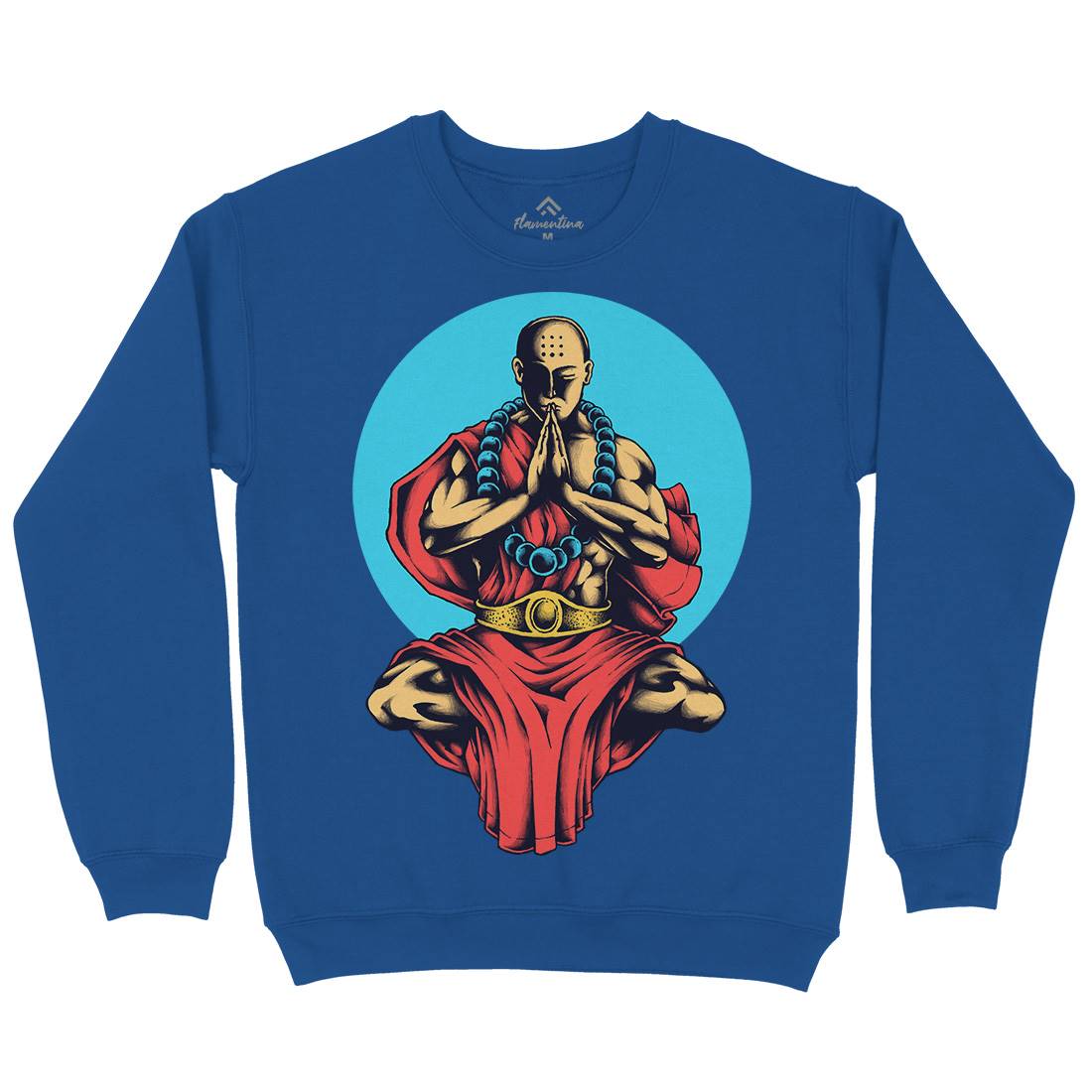 Inner Peace Mens Crew Neck Sweatshirt Religion A428