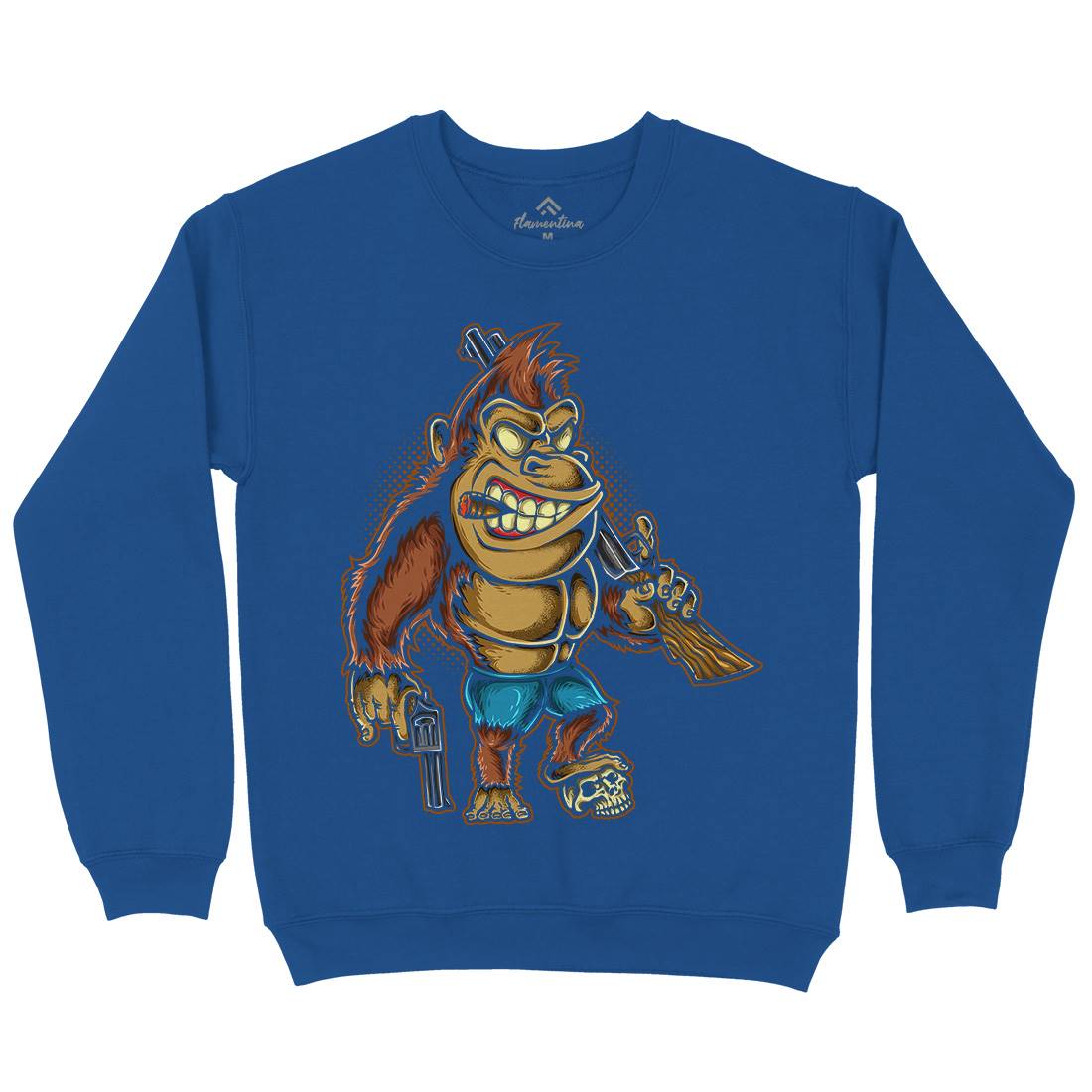 Killer Kong Kids Crew Neck Sweatshirt Animals A429
