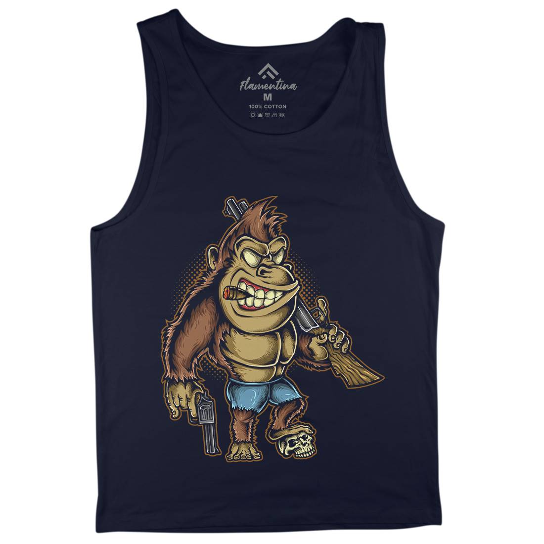 Killer Kong Mens Tank Top Vest Animals A429