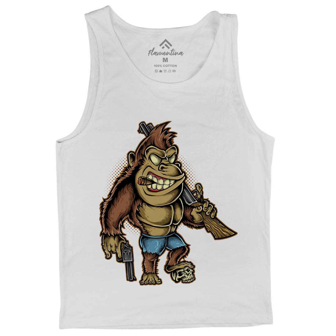 Killer Kong Mens Tank Top Vest Animals A429
