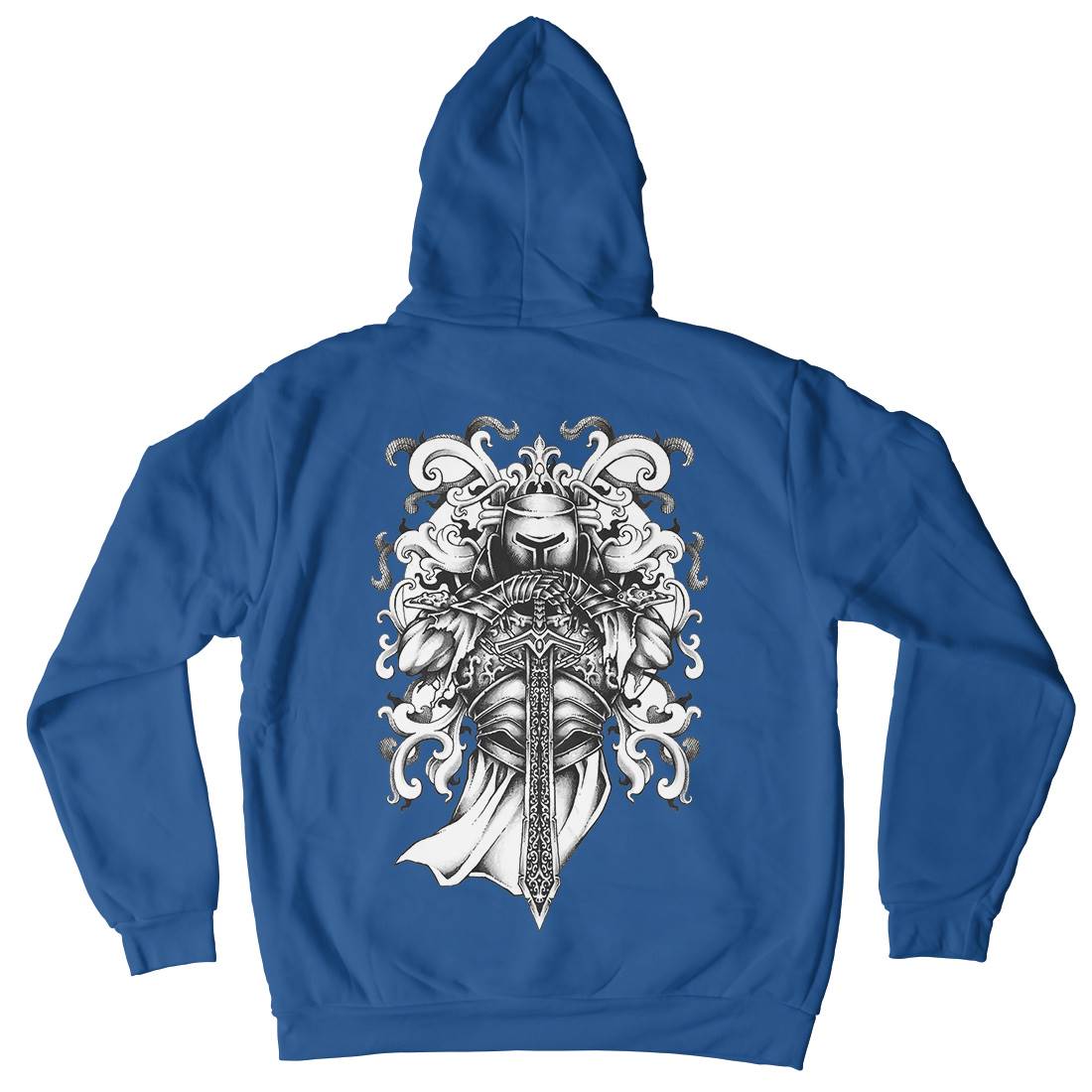 Knight And Armor Mens Hoodie With Pocket Warriors A431