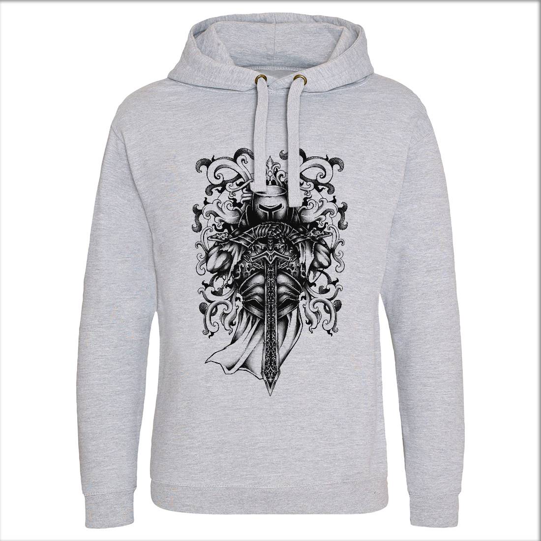Knight And Armor Mens Hoodie Without Pocket Warriors A431