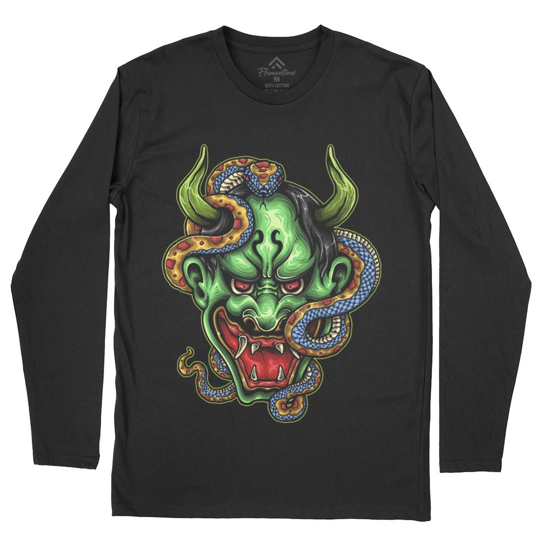 Master Of The Snake Mens Long Sleeve T-Shirt Animals A436