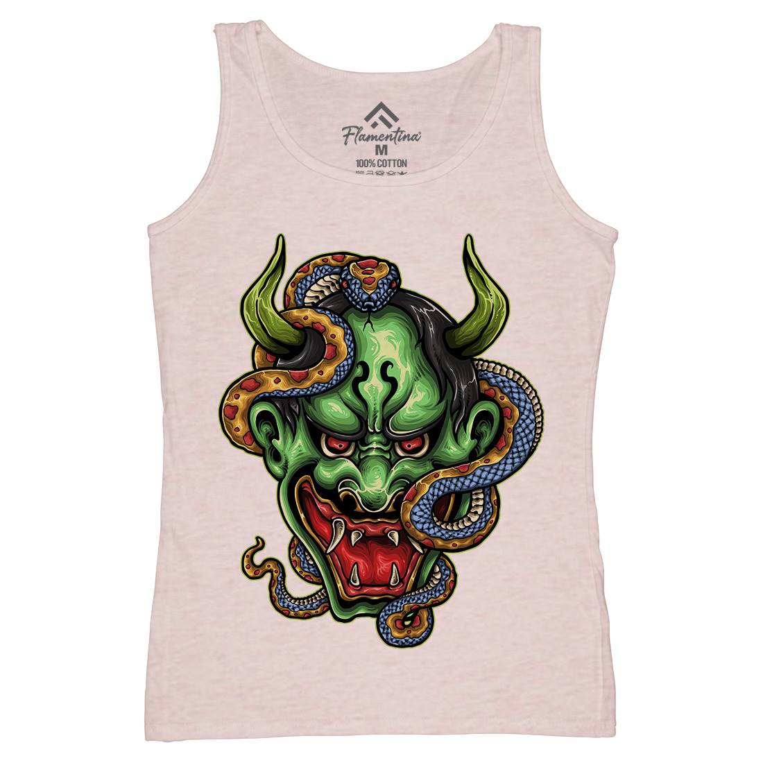 Master Of The Snake Womens Organic Tank Top Vest Animals A436