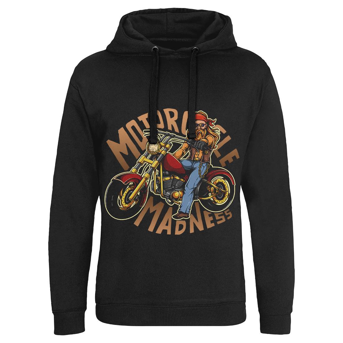 Madness Mens Hoodie Without Pocket Motorcycles A438