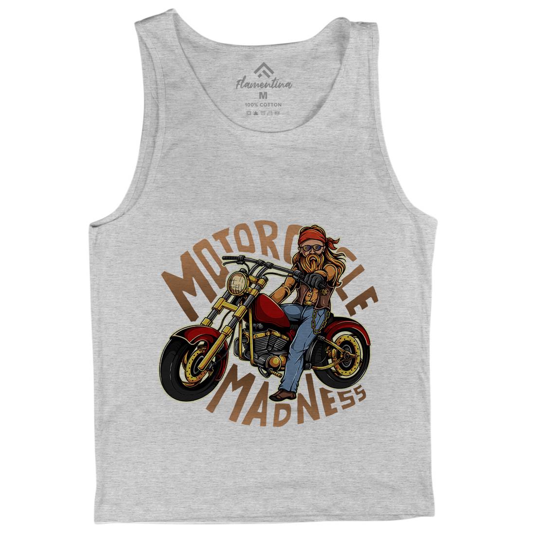 Madness Mens Tank Top Vest Motorcycles A438