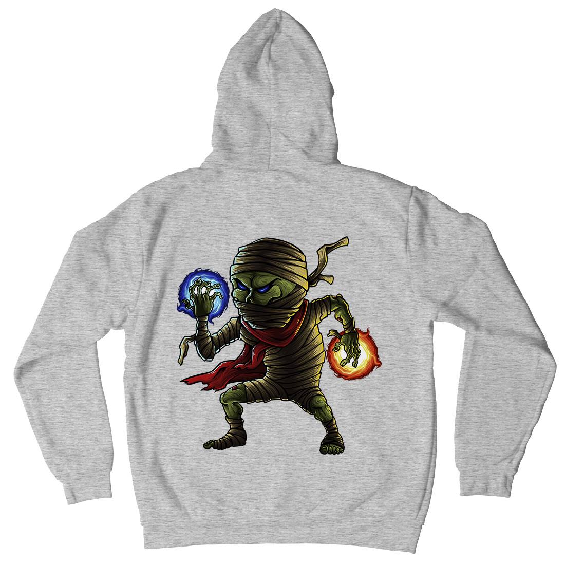 Mummy Spell Mens Hoodie With Pocket Horror A440