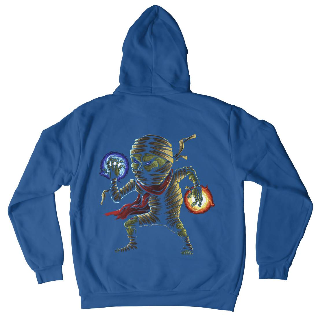 Mummy Spell Mens Hoodie With Pocket Horror A440