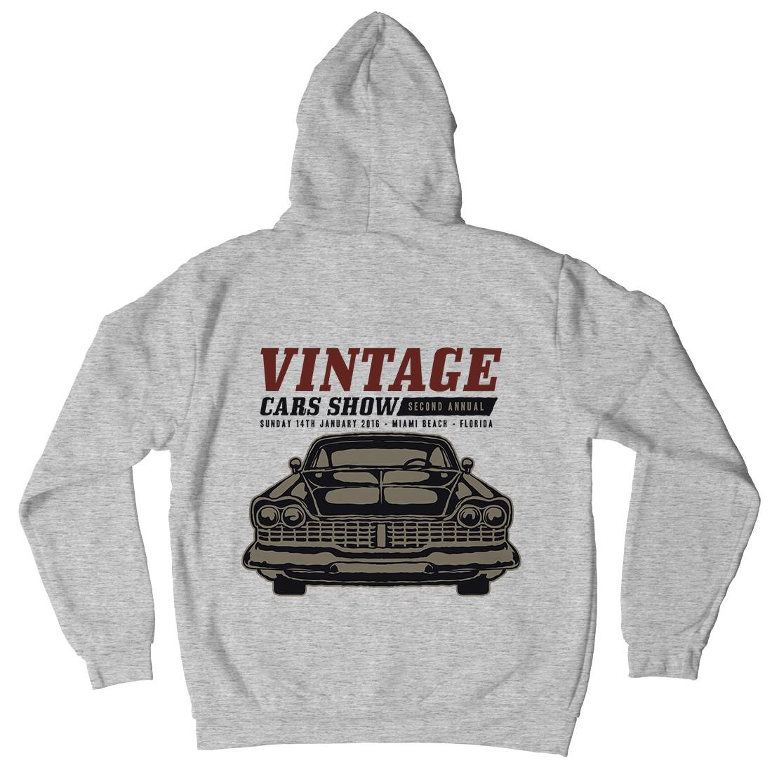Muscle Car Kids Crew Neck Hoodie Cars A441