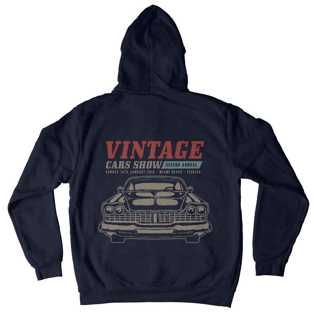 Muscle Car Kids Crew Neck Hoodie Cars A441