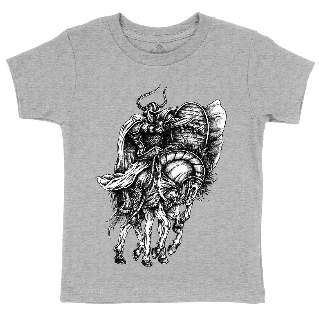 Odin Kids Crew Neck T-Shirt Warriors A445