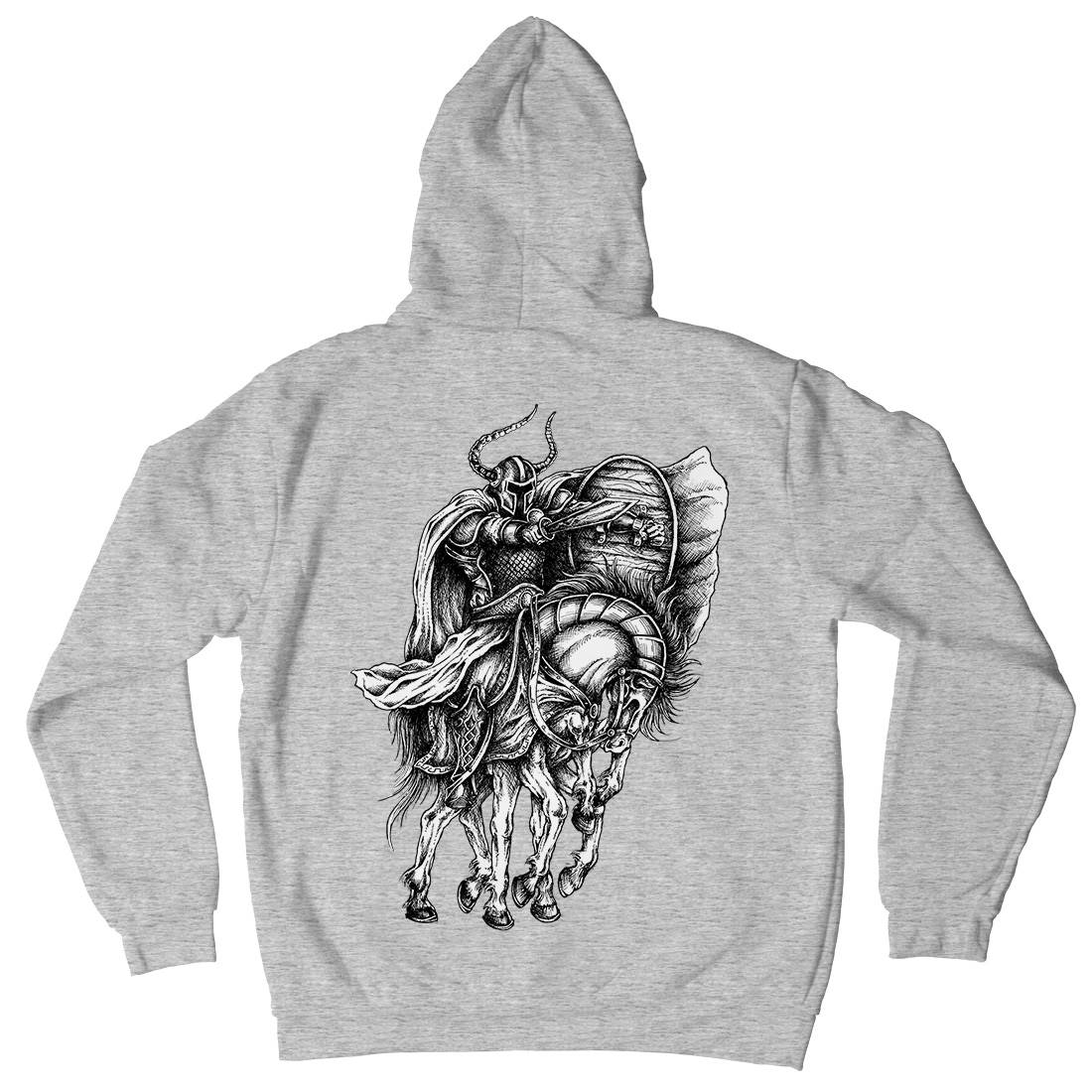 Odin Mens Hoodie With Pocket Warriors A445
