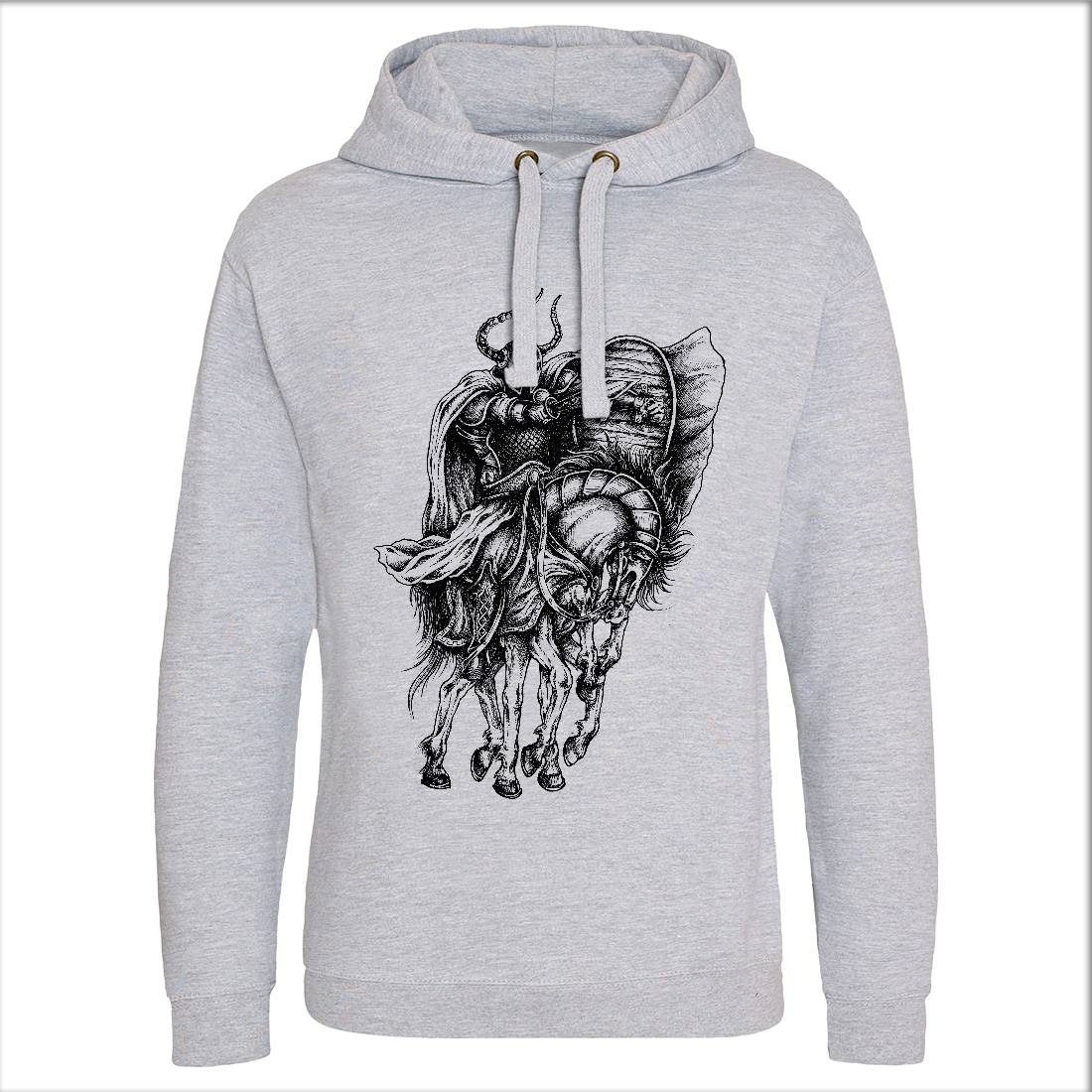 Odin Mens Hoodie Without Pocket Warriors A445