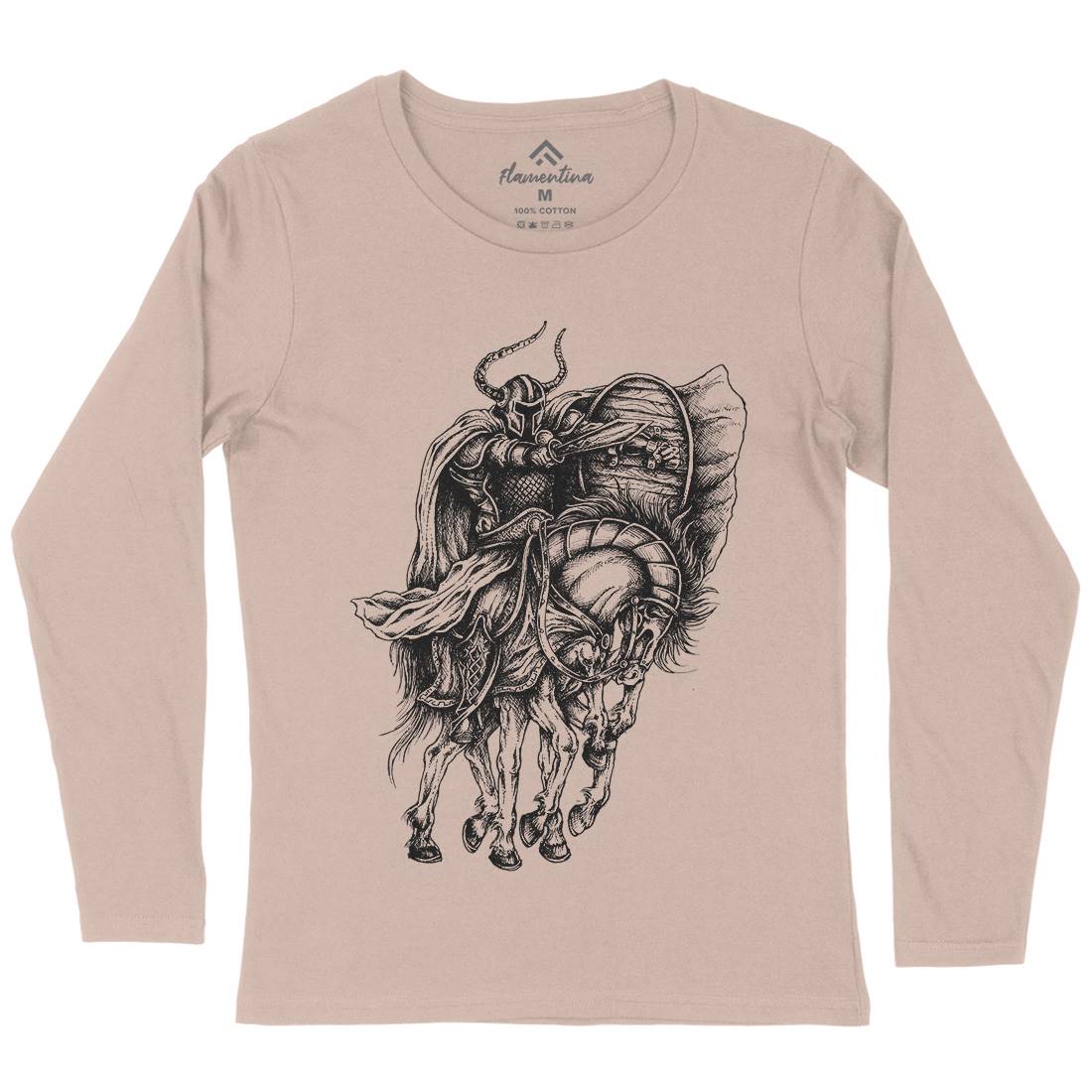 Odin Womens Long Sleeve T-Shirt Warriors A445