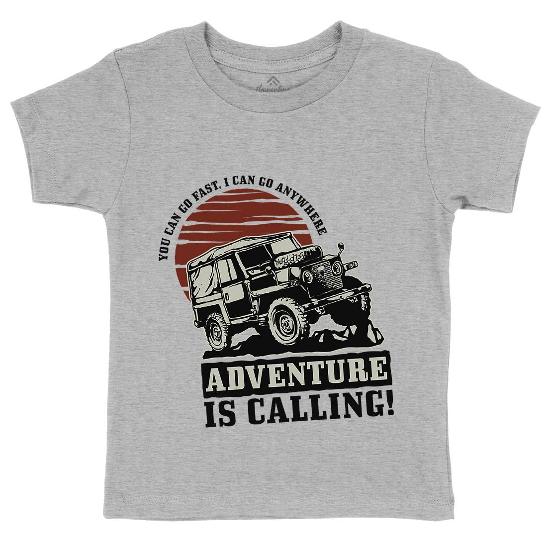 Offroad Adventure Kids Crew Neck T-Shirt Cars A446