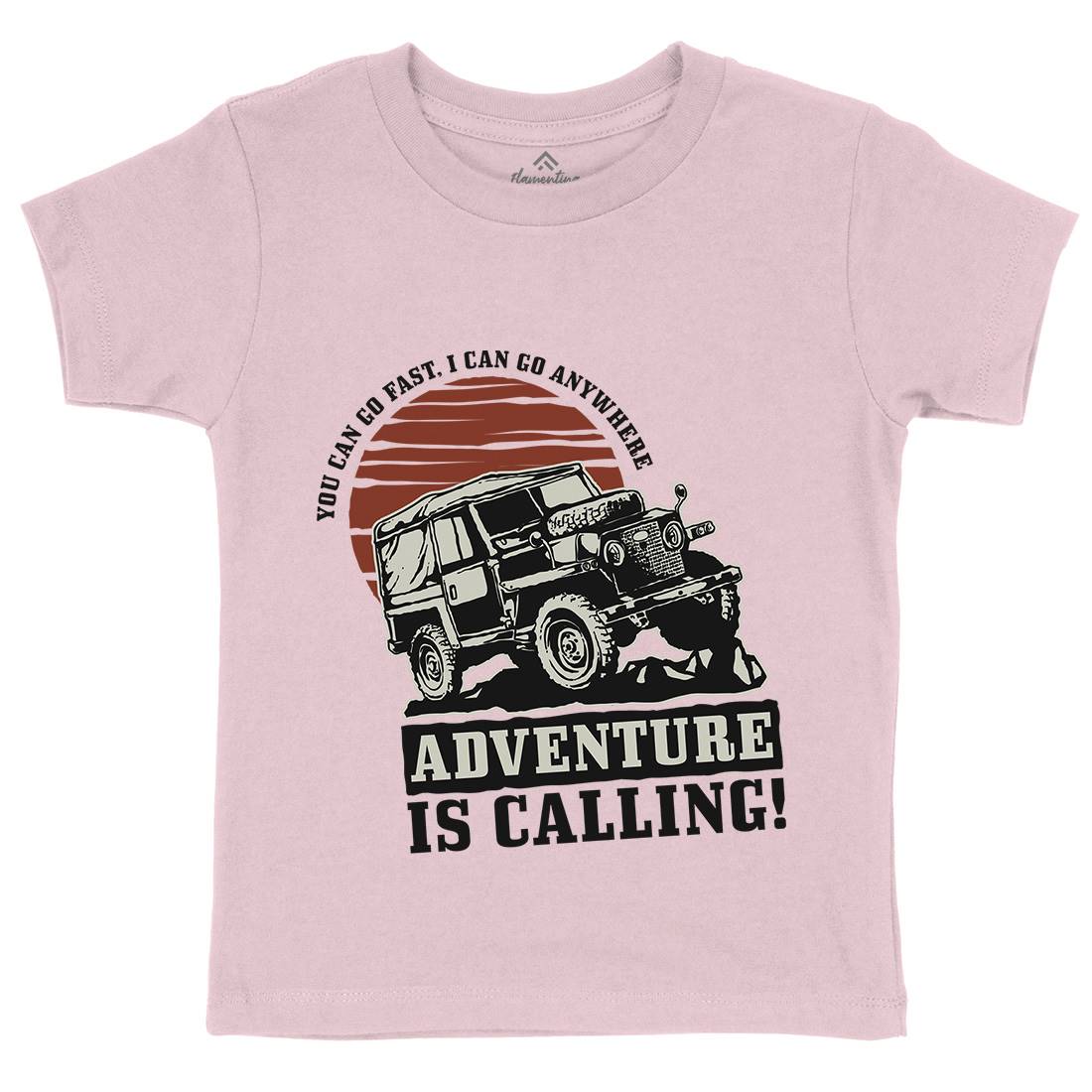Offroad Adventure Kids Crew Neck T-Shirt Cars A446