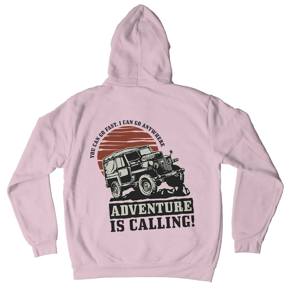 Offroad Adventure Kids Crew Neck Hoodie Cars A446