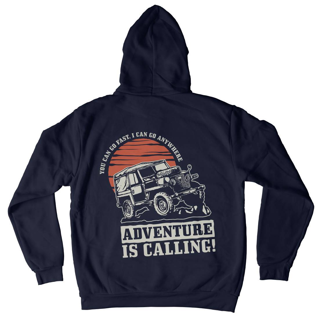 Offroad Adventure Kids Crew Neck Hoodie Cars A446