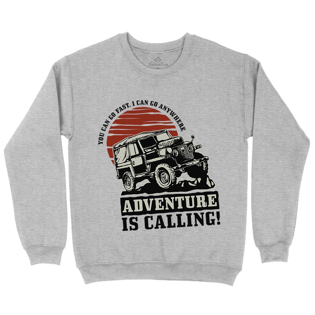Offroad Adventure Kids Crew Neck Sweatshirt Cars A446