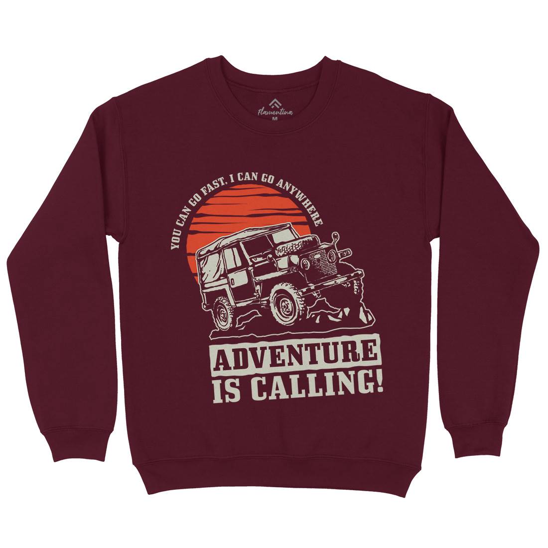 Offroad Adventure Kids Crew Neck Sweatshirt Cars A446