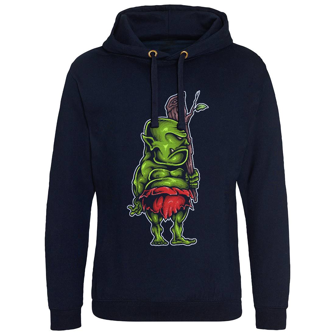Ogre Mens Hoodie Without Pocket Animals A447