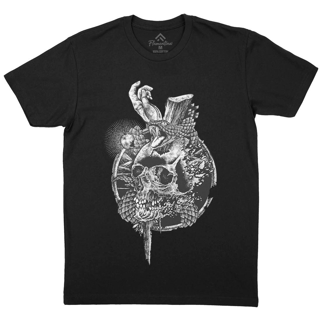 Original Sin Mens Crew Neck T-Shirt Horror A448