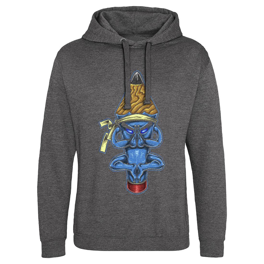 Pencil Monk Mens Hoodie Without Pocket Religion A449