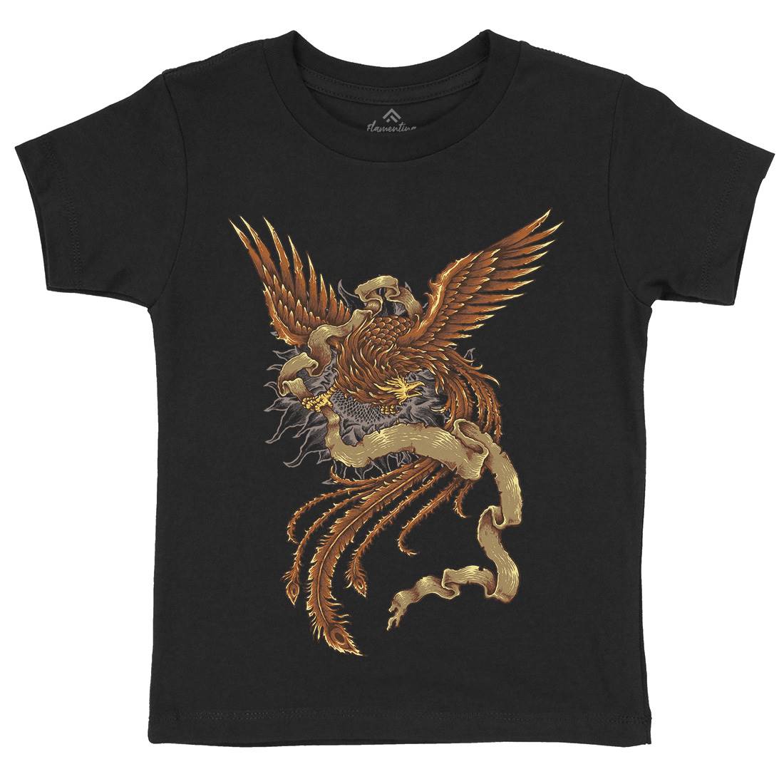Phoenix Kids Crew Neck T-Shirt Religion A450