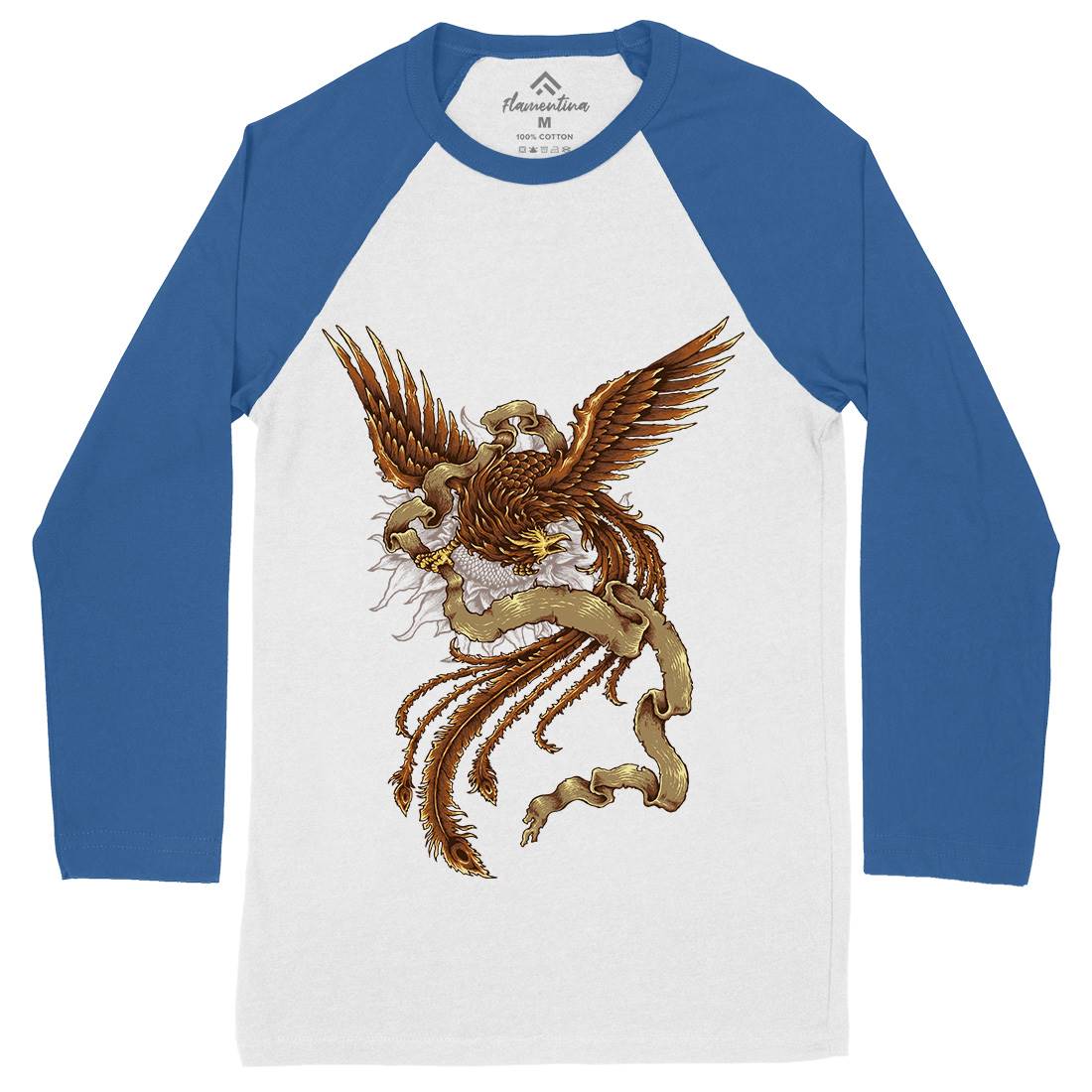 Phoenix Mens Long Sleeve Baseball T-Shirt Religion A450