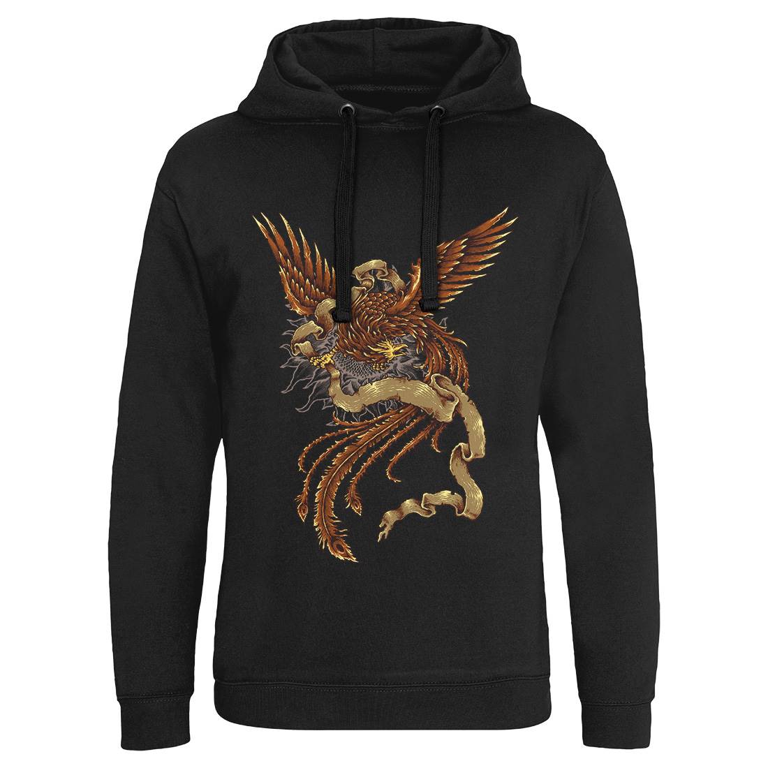 Phoenix Mens Hoodie Without Pocket Religion A450