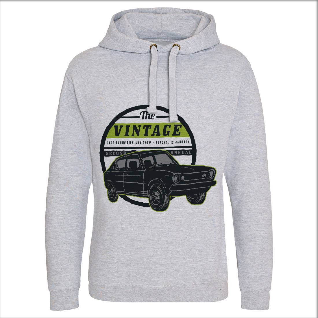 Retro Car Show Mens Hoodie Without Pocket Cars A457