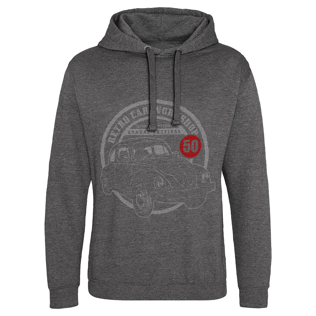 Retro Car Workshop Mens Hoodie Without Pocket Cars A458